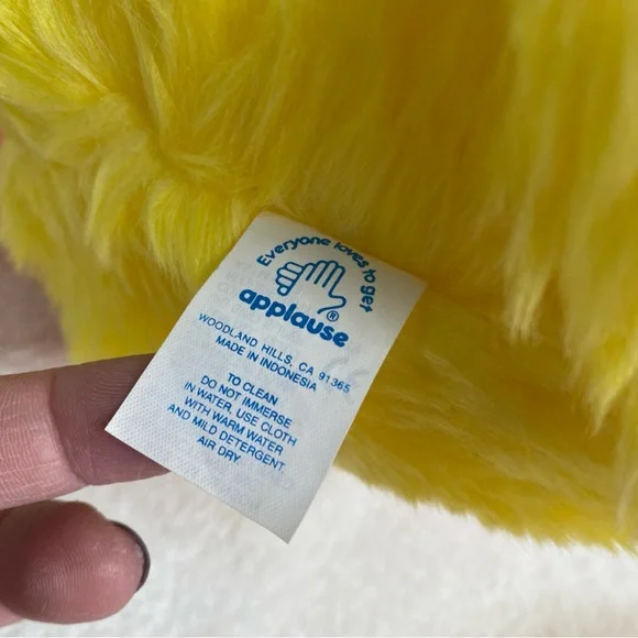 NWT New Vintage 1992 Applause Sesame Street Big Bird 30" Plush Collectible Retro - Picture 12 of 14